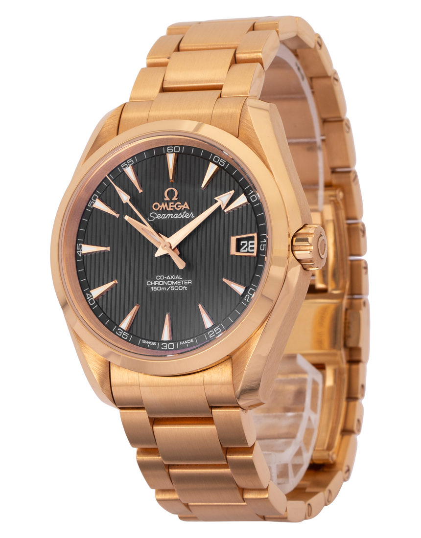 Omega Seamaster Aqua Terra 150 M 231.50.39.21.06.001 - 38.5 mm Rose Gold side