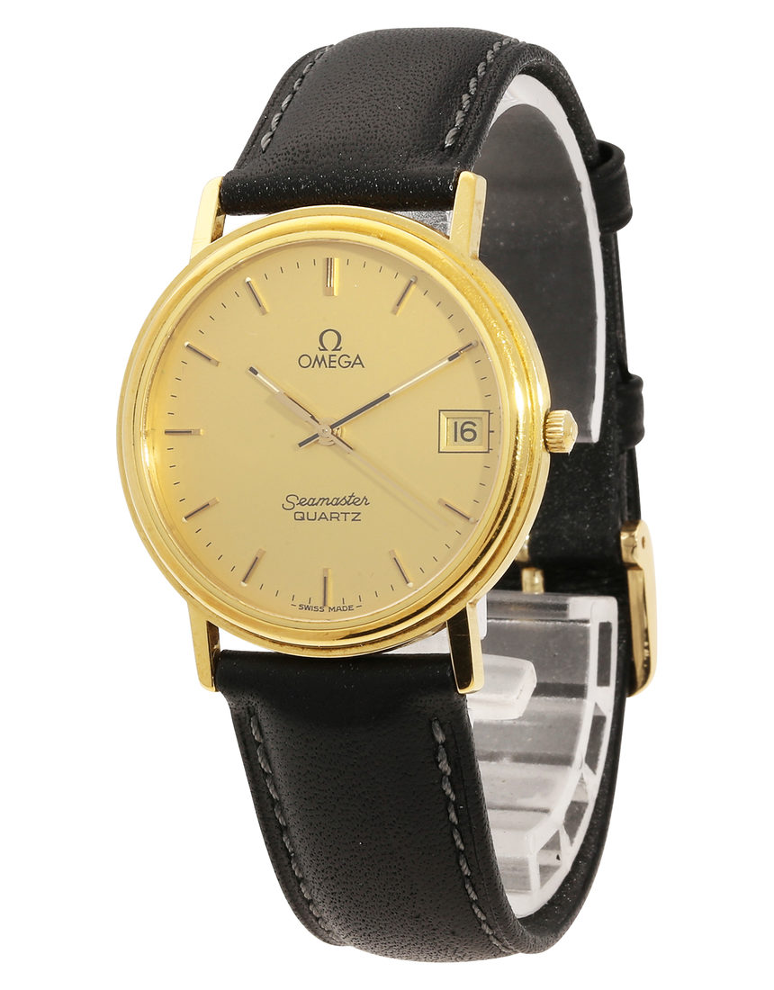Omega Seamaster 396.0969 - 32.5 mm Leather side