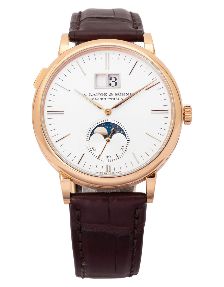 A. Lange & Sohne Saxonia 384.032 - 40 mm Leather back
