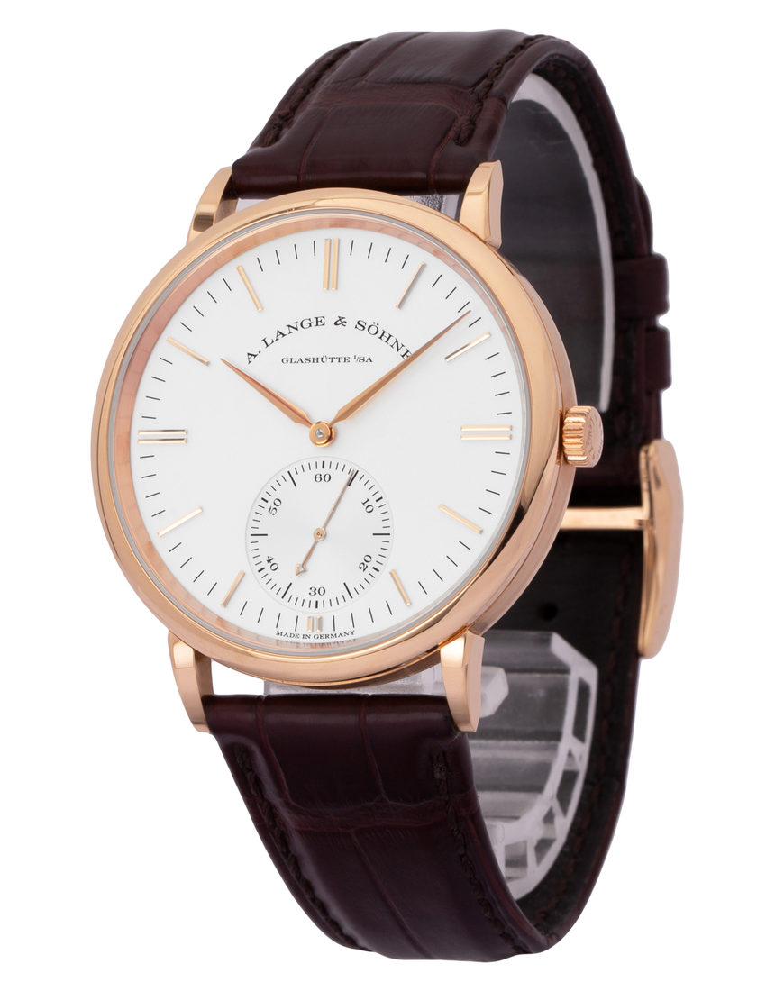 A. Lange & Sohne Saxonia 380.033 - 38.5 mm Leather side
