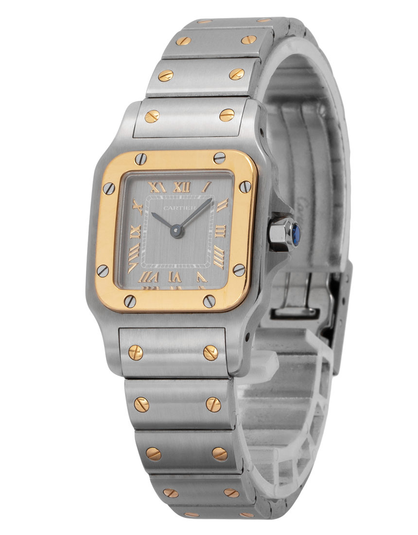 Cartier Santos Galbee 1567 - 24 mm Steel side