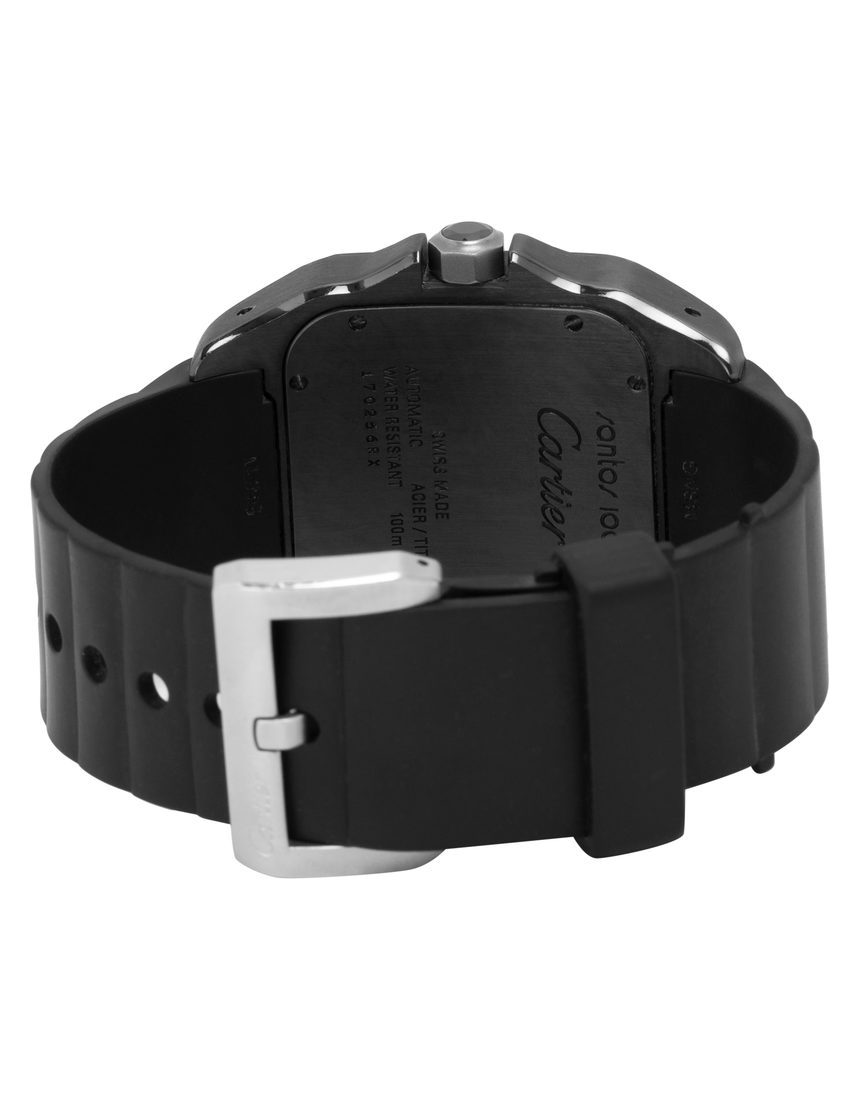 Cartier Santos 100 W2020010 2656 - 38 mm Rubber