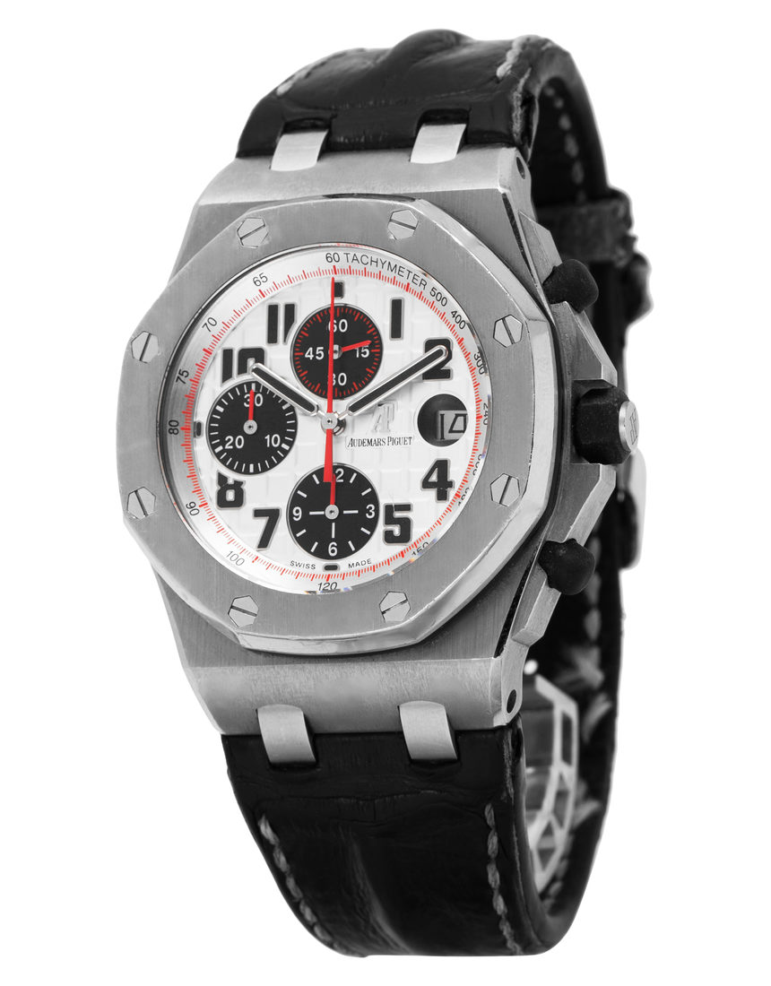 Audemars Piguet Royal Oak Offshore 26170ST.OO.D101CR.02 - 42 mm Leather side