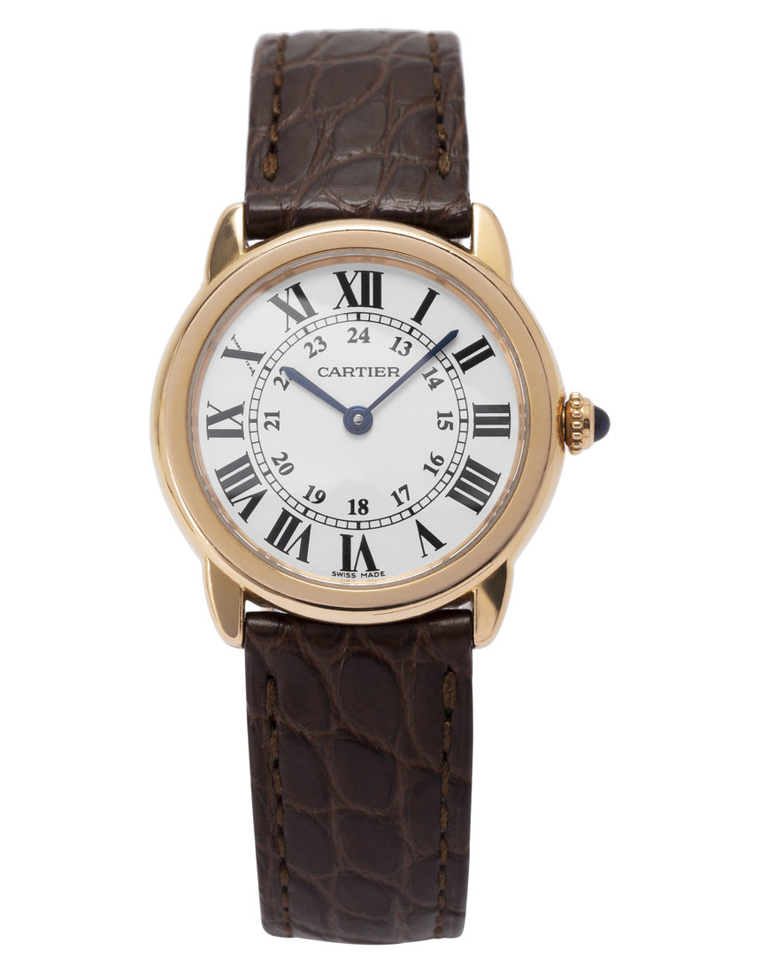 Cartier Ronde Solo 3600 - 30 mm Leather back