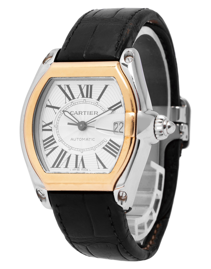 Cartier Roadster 2510  - 39 mm Leather side