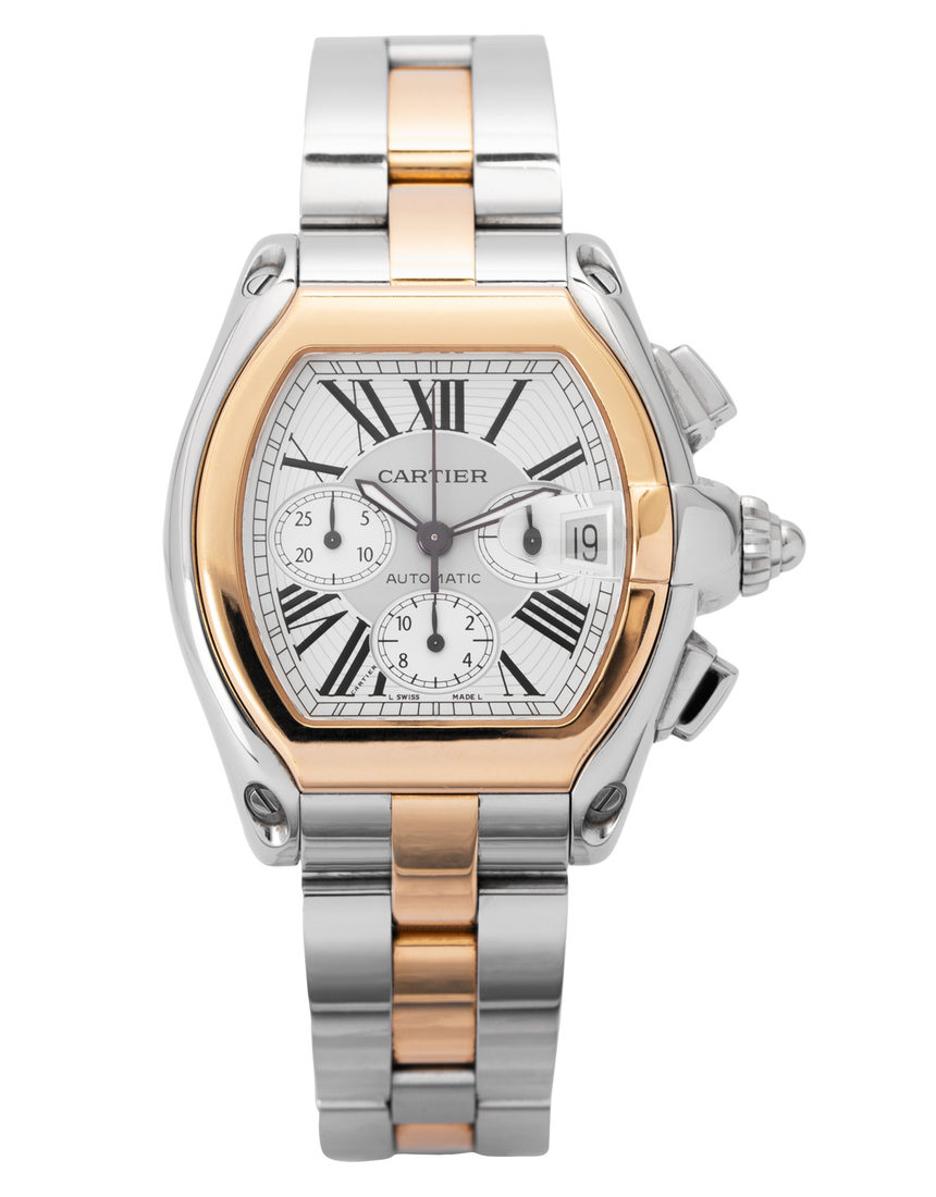Cartier Roadster W62027Z1 2618 - 38 mm Steel back