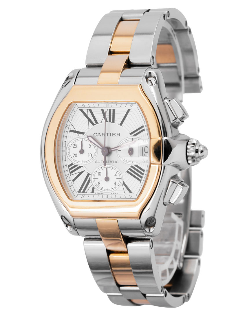 Cartier Roadster W62027Z1 2618 - 38 mm Steel side