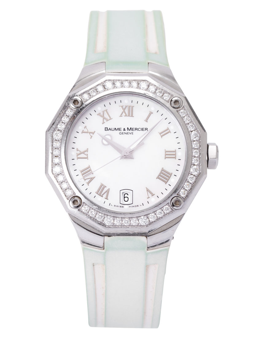 Baume et Mercier Riviera M0A08710 - 38 mm Rubber back