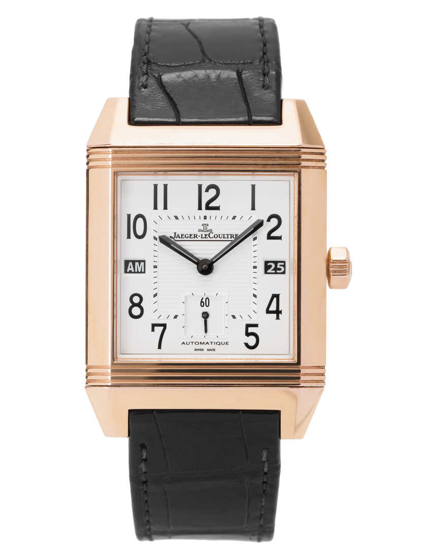 Jaeger-LeCoultre Reverso Squadra Hometime 230.2.77 - 36 mm Leather back