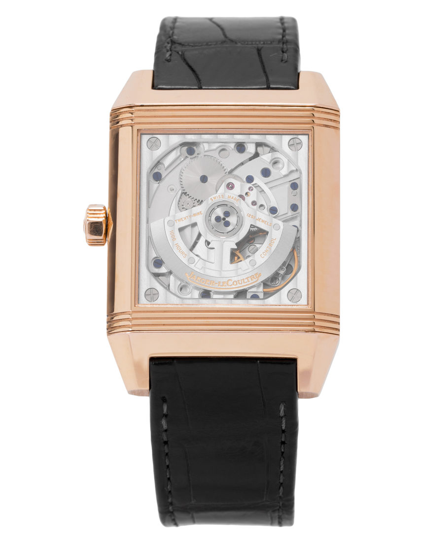 Jaeger-LeCoultre Reverso Squadra Hometime 230.2.77 - 36 mm Leather side