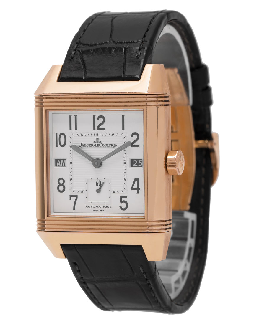 Jaeger-LeCoultre Reverso Squadra Hometime 230.2.77 - 36 mm Leather