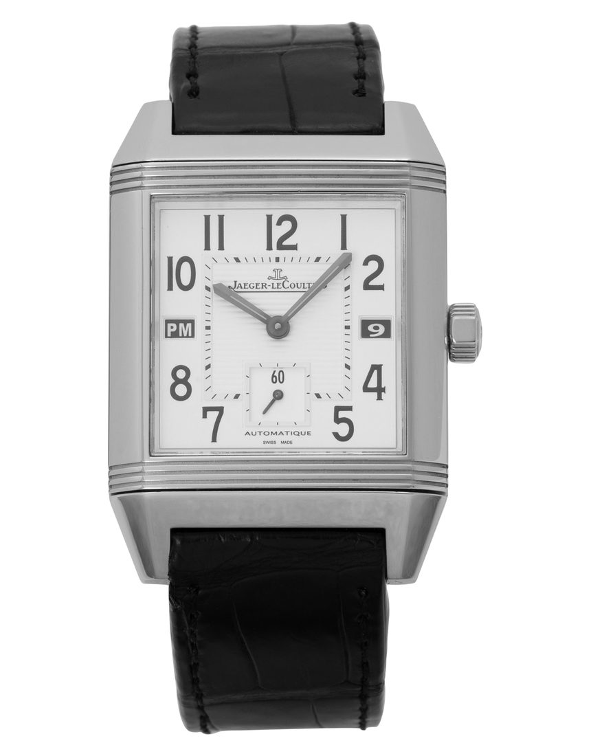 Jaeger-LeCoultre Reverso Squadra Hometime 230877 - 34 mm Leather back