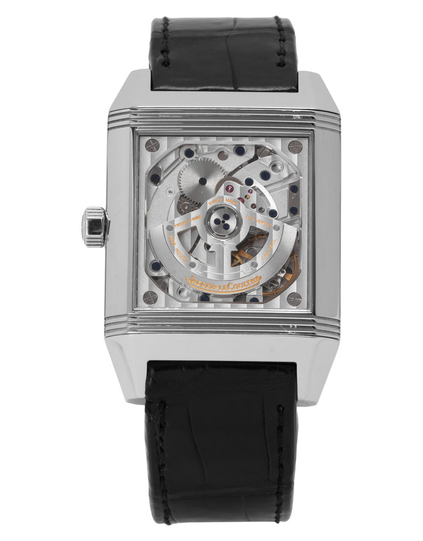 Jaeger-LeCoultre Reverso Squadra Hometime 230877 - 34 mm Leather side