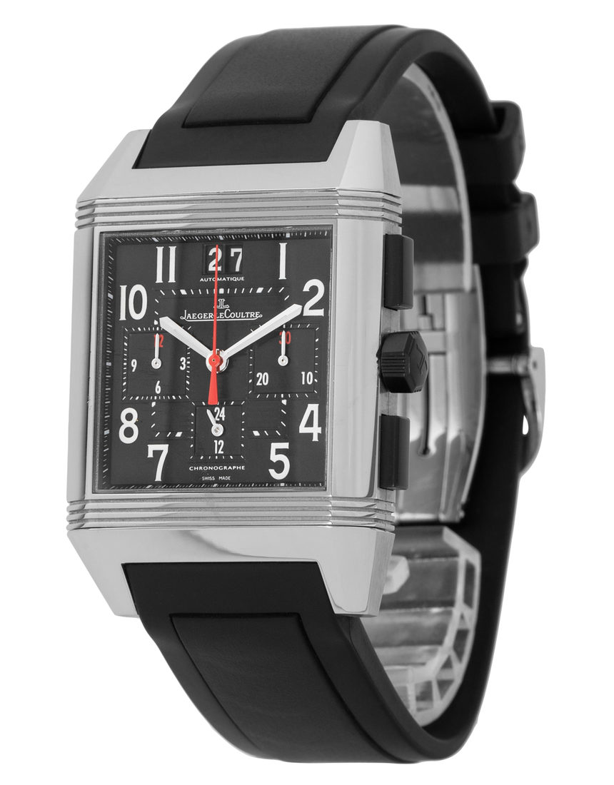 Jaeger-LeCoultre Reverso Squadra Chronograph 230.8.45 - 35 mm Rubber