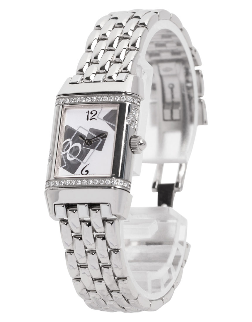 Jaeger-LeCoultre Reverso 265.386 - 21 mm Steel side