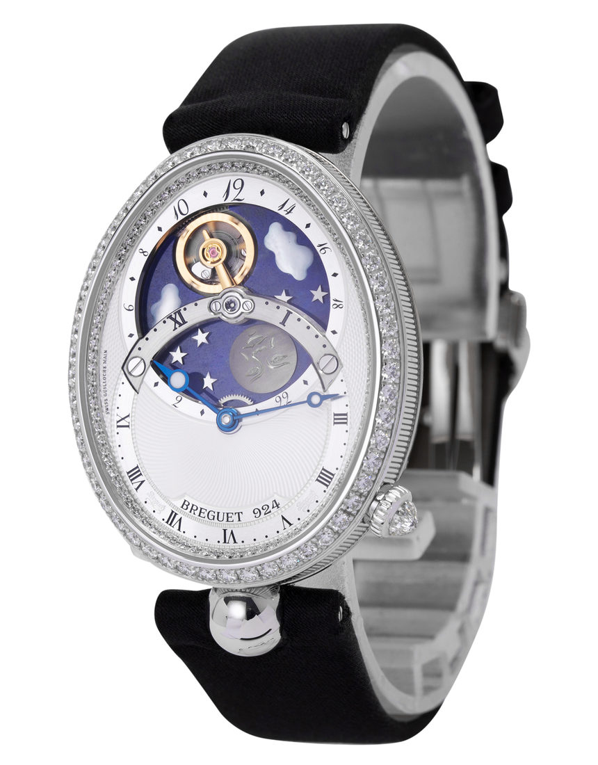 Breguet Reine de Naples 8998BB/11/874 D00D - 33 mm Leather side