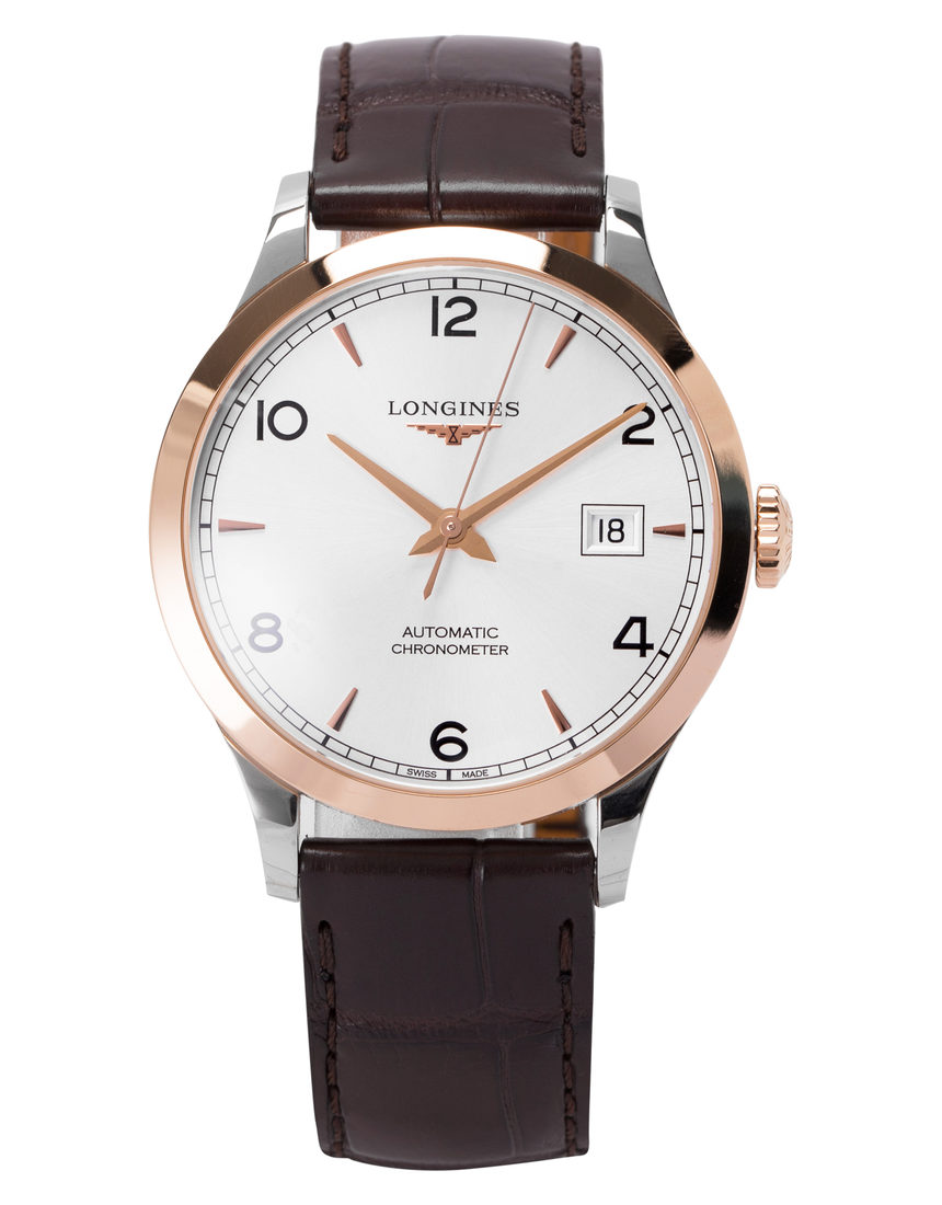 Longines Record L2.820.5.76.2 - 38.5 mm Leather back