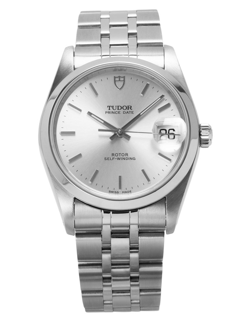 Tudor Prince Date 74000 - 34 mm Steel back