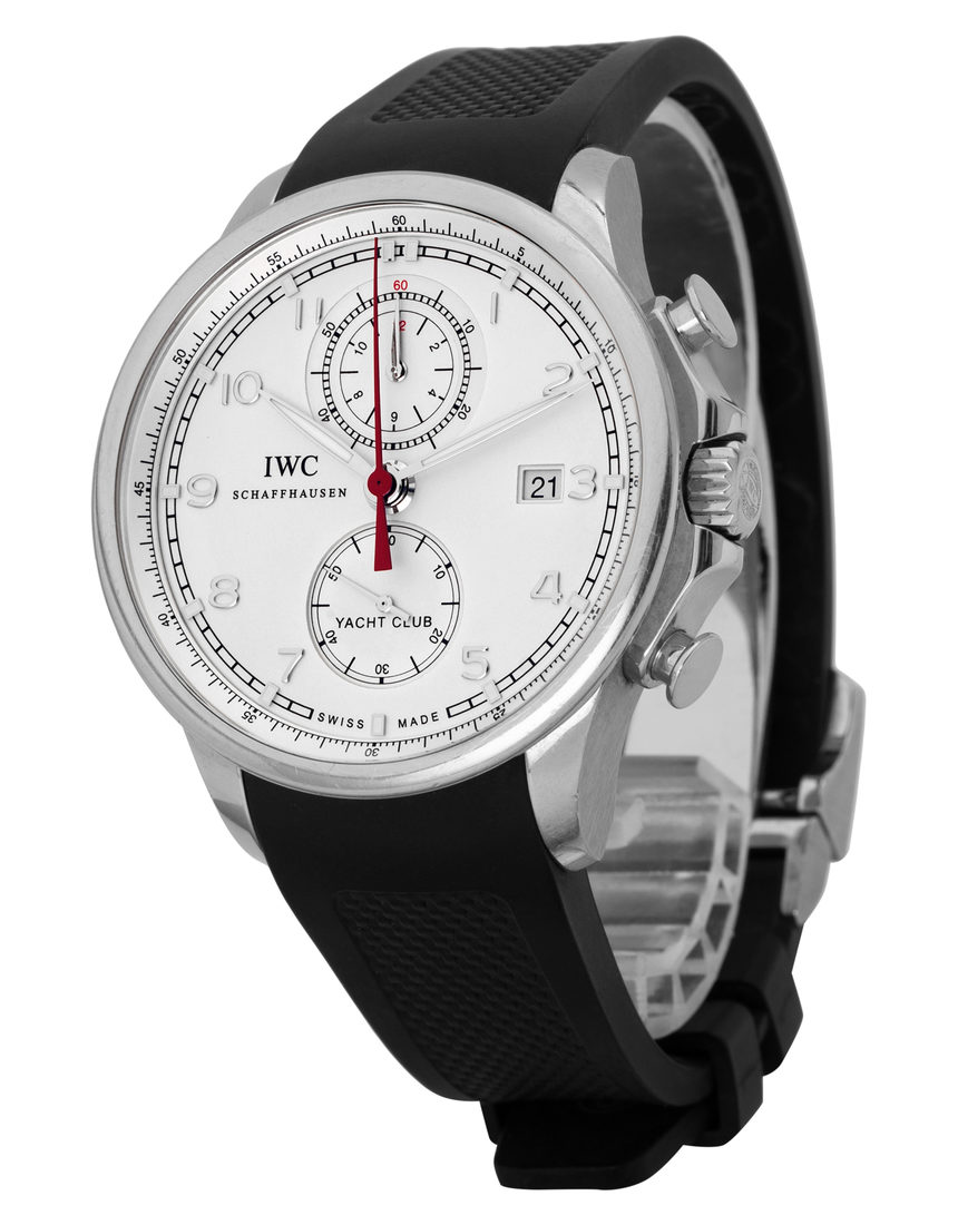 IWC Portugieser Chronograph IW390211 - 45.4 mm Rubber side