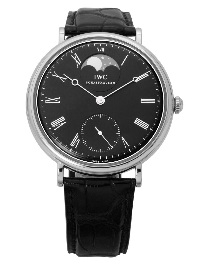 IWC Portofino Hand-Wound Moon Phase Edition IW544801 - 46 mm Leather back