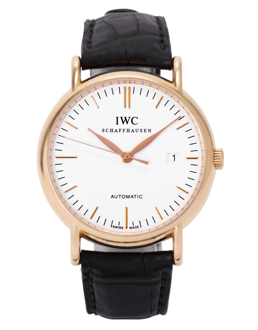 IWC Portofino IW356306 - 38 mm Leather back