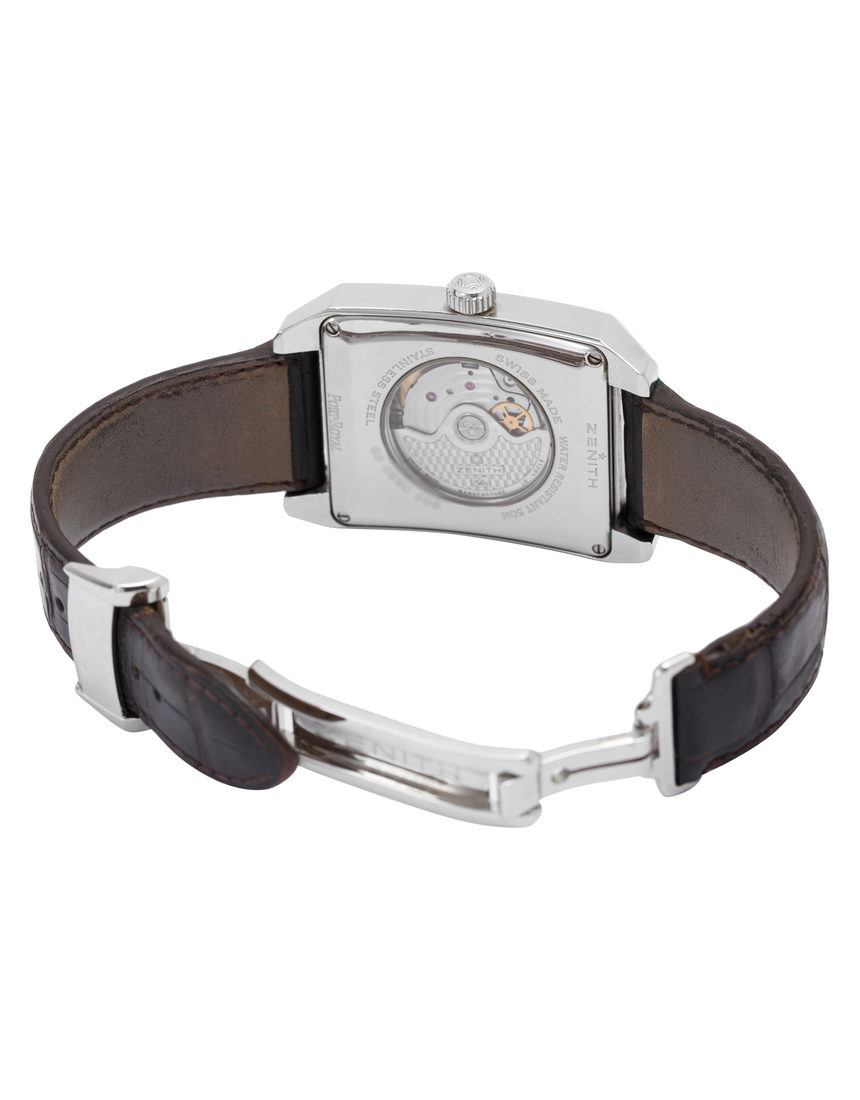 Zenith Port Royal Rectangle 03.0550.685-01.C507 - 36 mm Leather