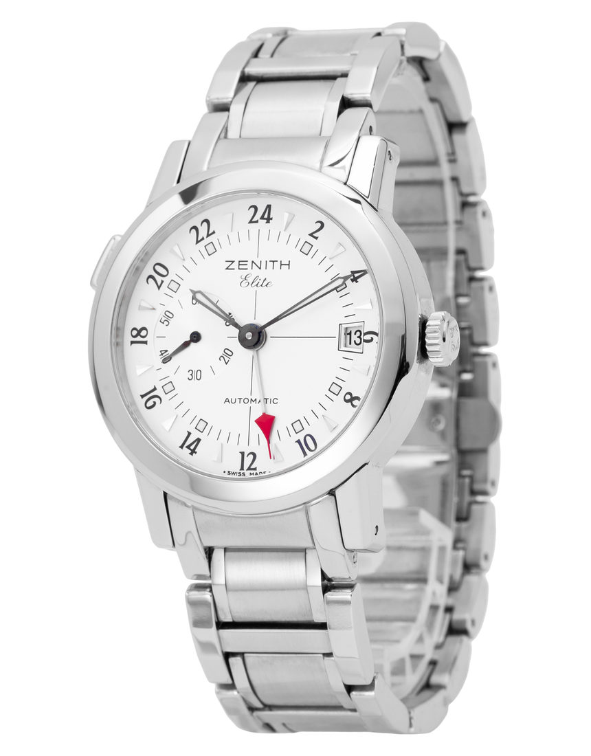 Zenith Port Royal Dual Time 01/02.0451.682 - 39 mm Steel side