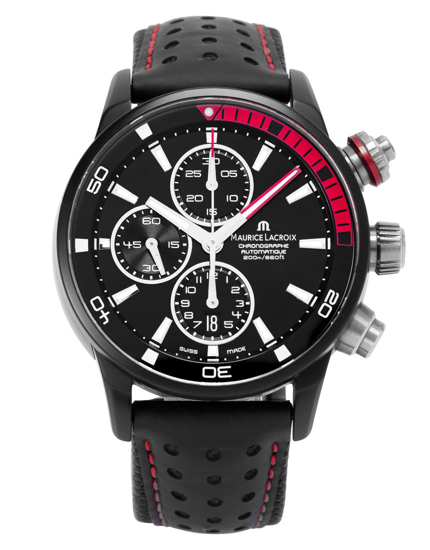 Maurice Lacroix Pontos S Extreme PT6028-ALB01-331 - 43 mm Rubber back