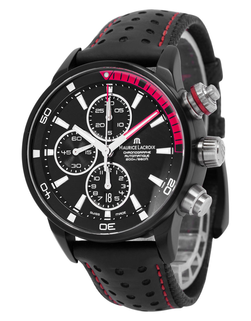 Maurice Lacroix Pontos S Extreme PT6028-ALB01-331 - 43 mm Rubber side