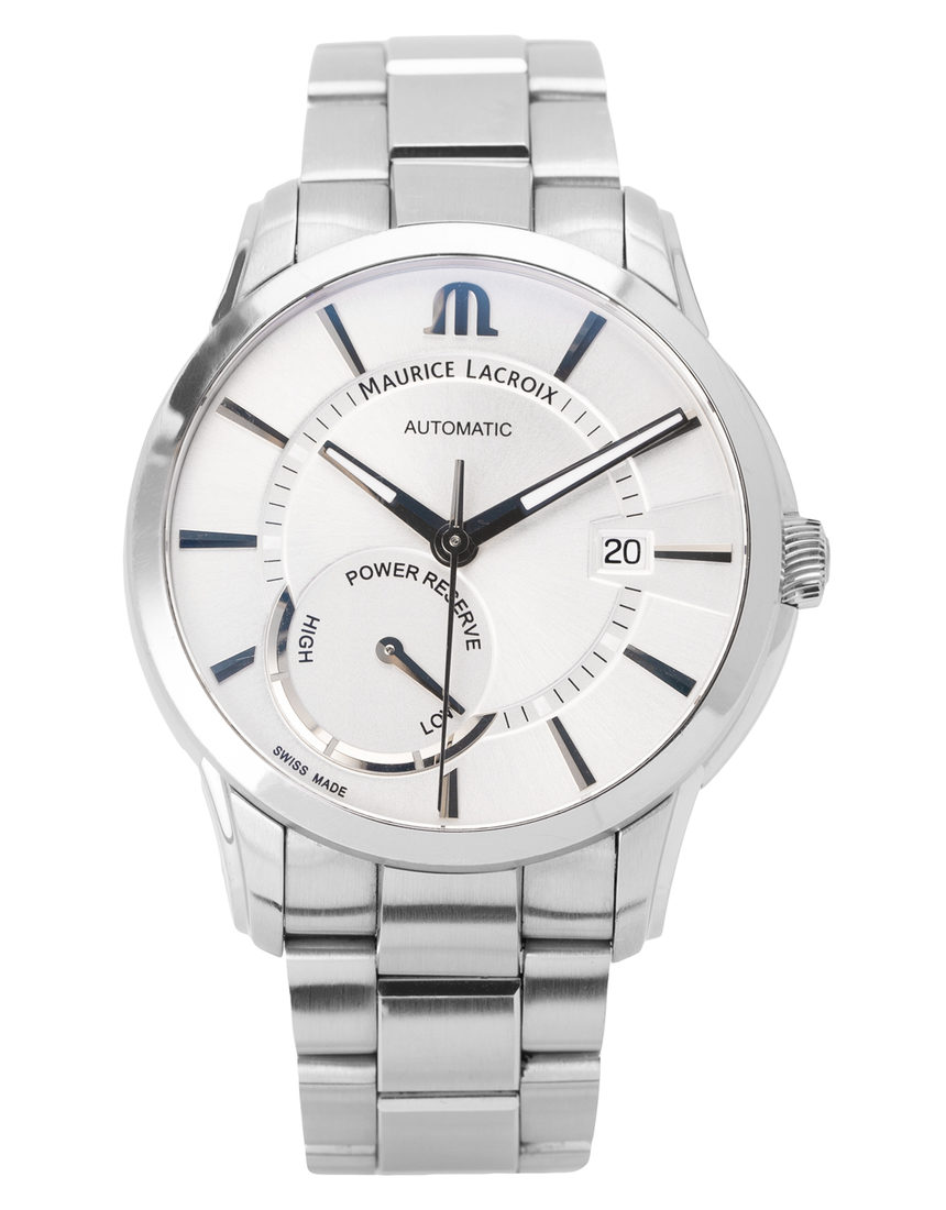Maurice Lacroix Pontos Reserve De Marche PT6368-SS002-130-1 - 41 mm Steel back