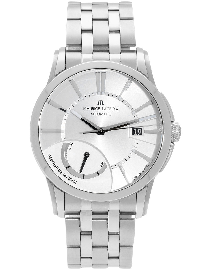 Maurice Lacroix Pontos Gents PT6168-SS002-130 - 40 mm Steel back