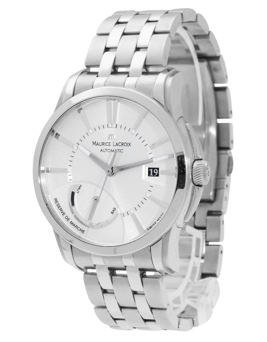 Maurice Lacroix Pontos Gents PT6168-SS002-130 - 40 mm Steel side