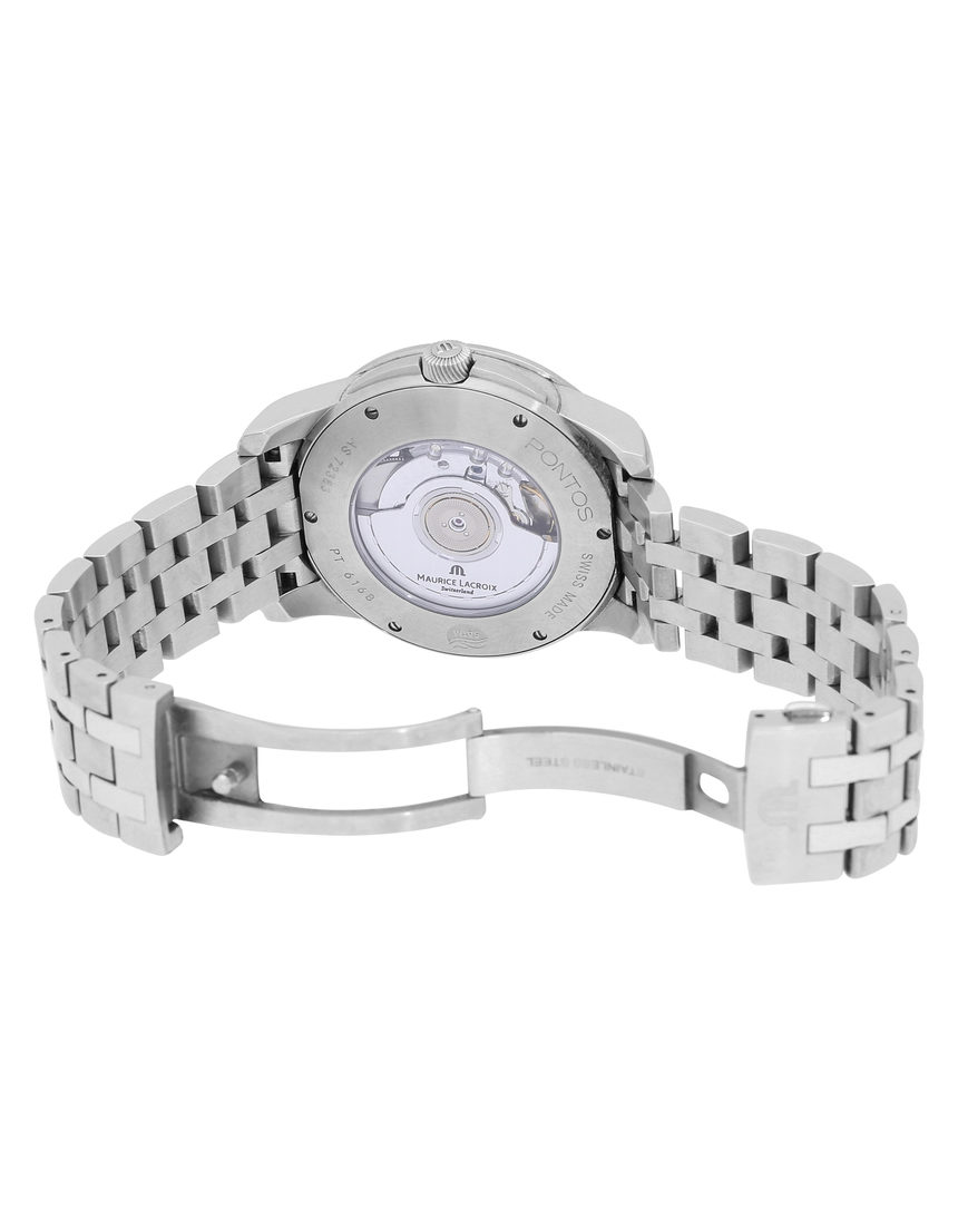 Maurice Lacroix Pontos Gents PT6168-SS002-130 - 40 mm Steel
