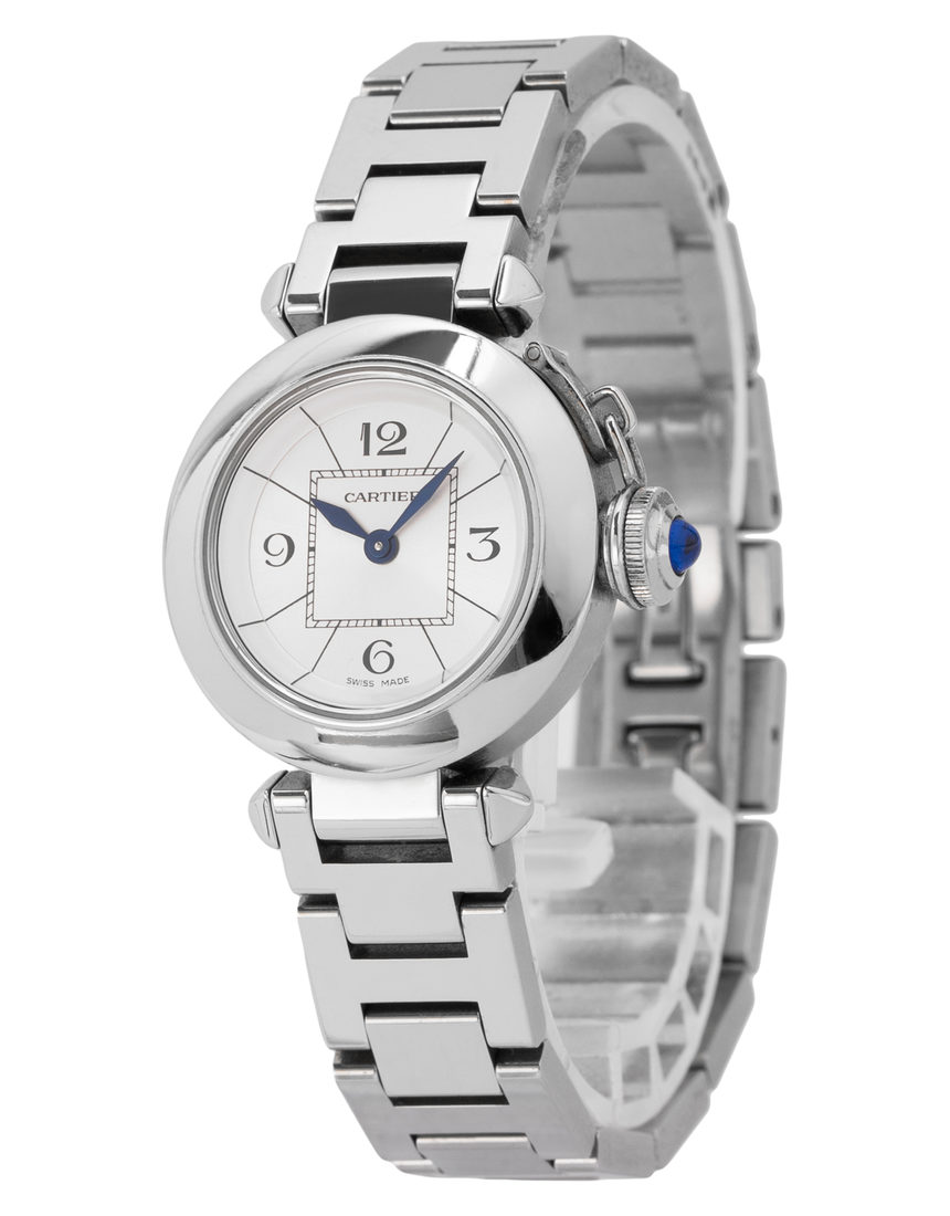 Cartier Pasha W3140007 - 27 mm Steel side
