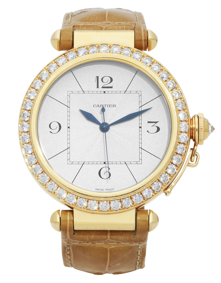 Cartier Pasha WJ120351 2726 - 41 mm Leather back