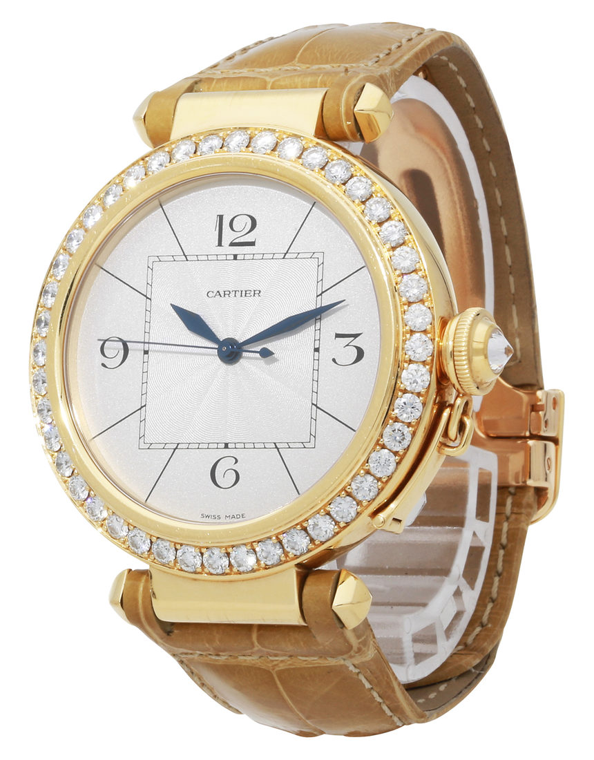 Cartier Pasha WJ120351 2726 - 41 mm Leather side