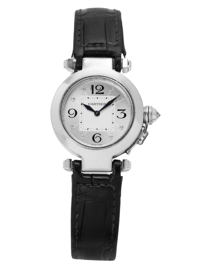Cartier Pasha WJ11902G 2813 - 32 mm Leather back