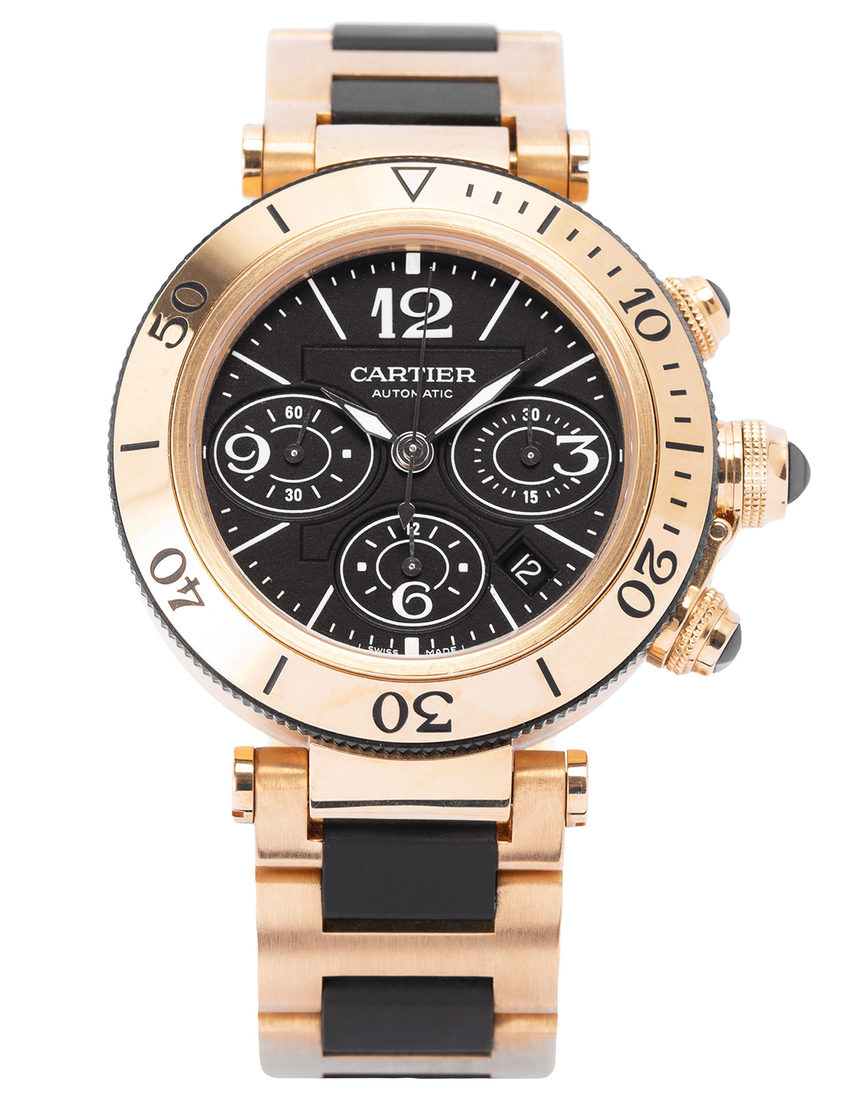 Cartier Pasha W301970M 3027 - 42.5 mm Rubber back