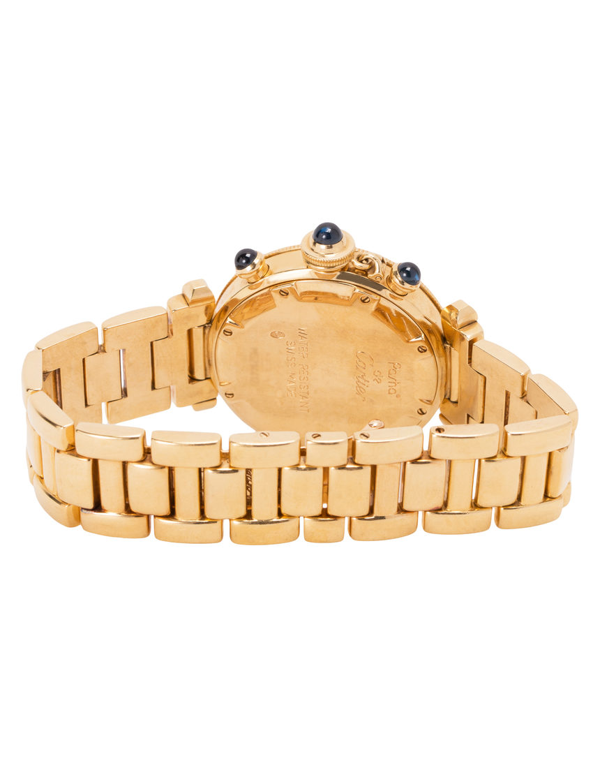 Cartier Pasha 13531 - 36 mm Yellow Gold