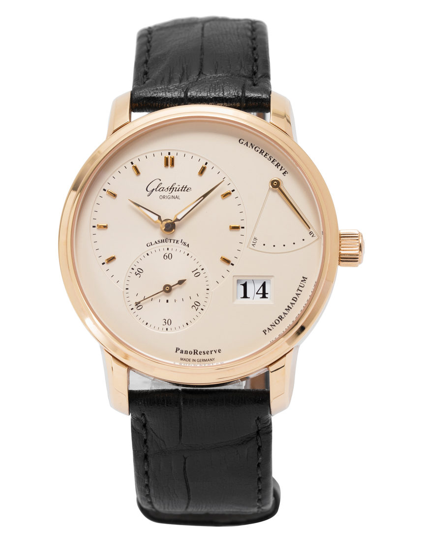 Glashutte Original PanoReserve 1-65-01-25-15-04 - 40 mm Leather back