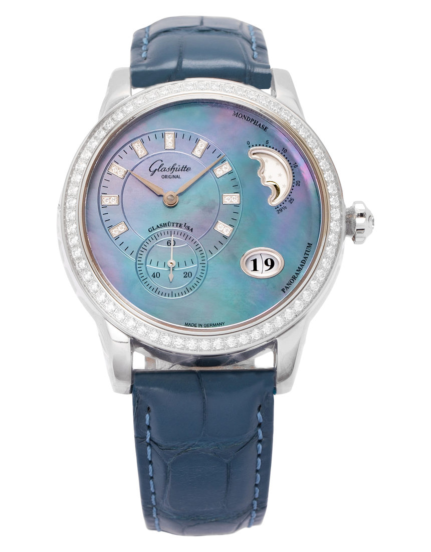 Glashutte Original PanoMaticLuna 1-90-12-03-12-02 - 39.4 mm Leather back