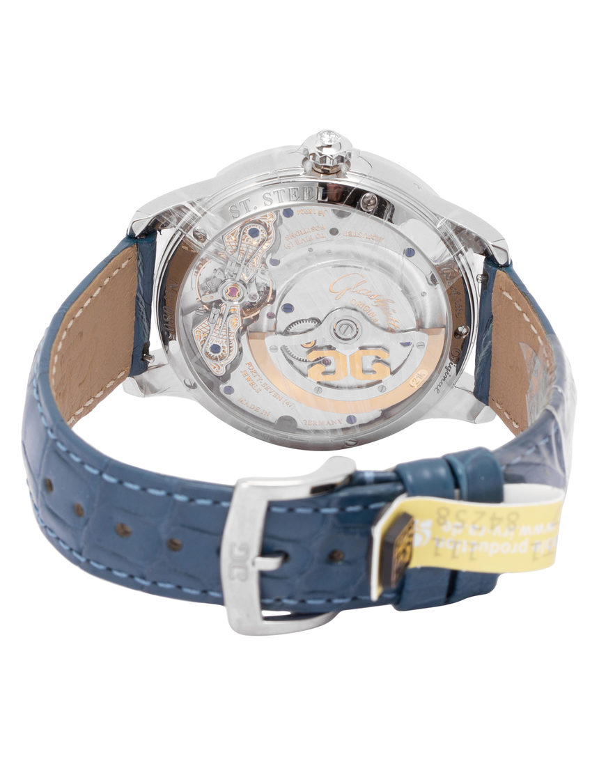 Glashutte Original PanoMaticLuna 1-90-12-03-12-02 - 39.4 mm Leather