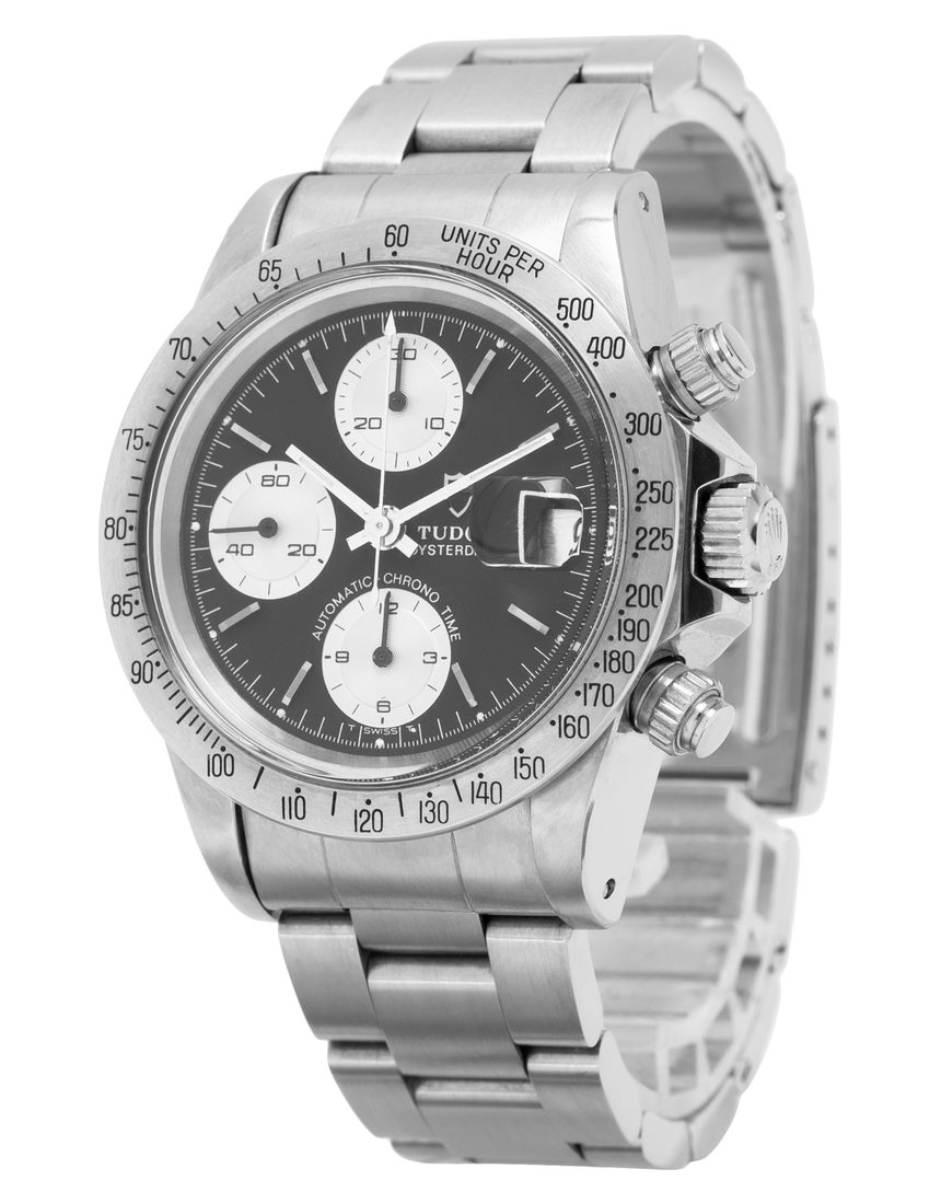 Tudor Oysterdate Big Block 94300 - 40 mm Steel side