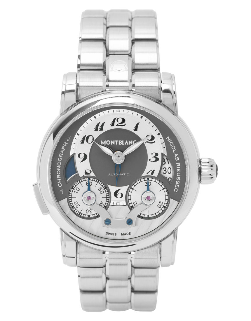 Montblanc Nicolas Rieussec 102336 - 43 mm Steel back