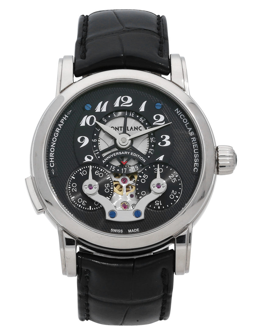 Montblanc Nicolas Rieussec 106485 - 42 mm Leather back