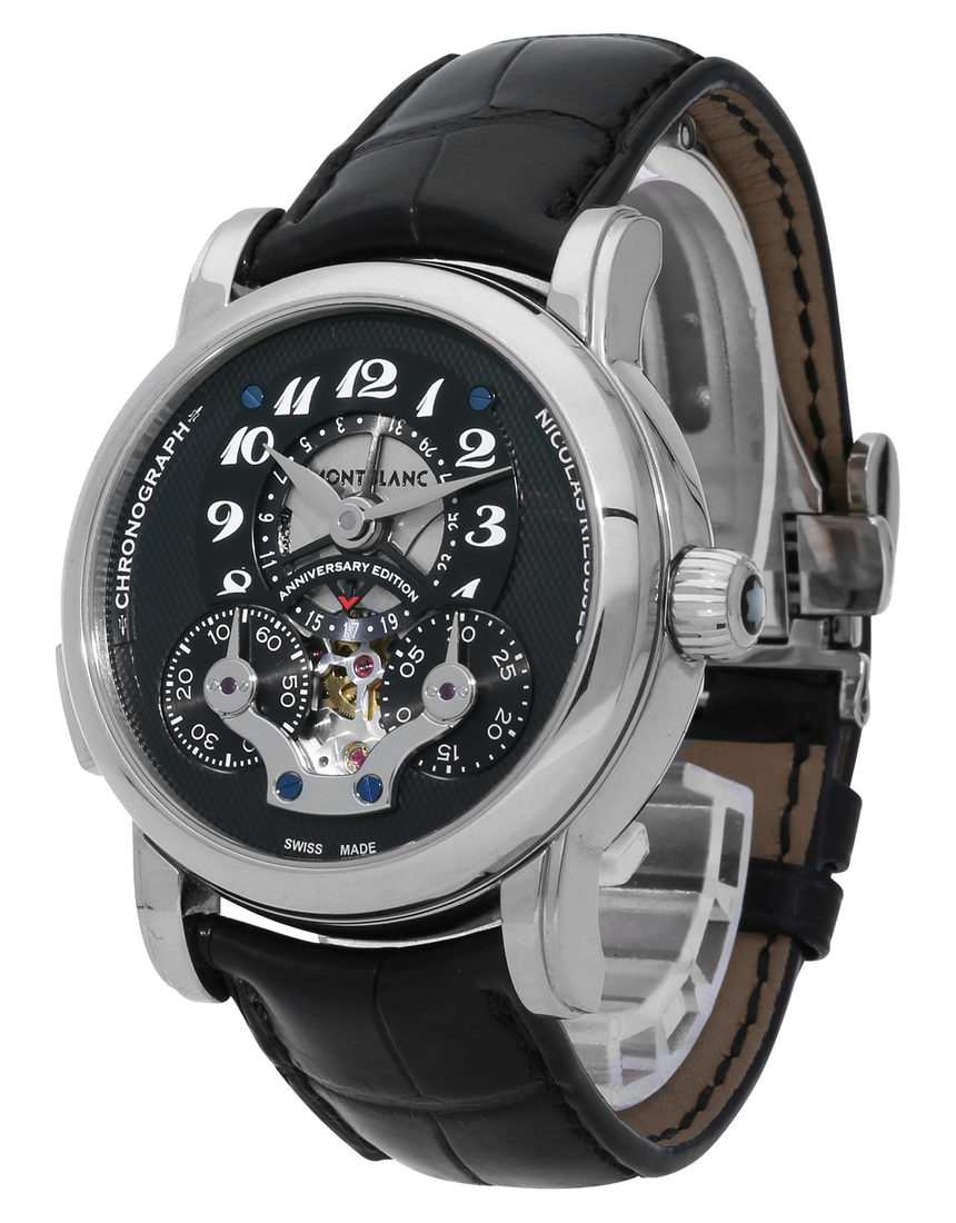 Montblanc Nicolas Rieussec 106485 - 42 mm Leather side