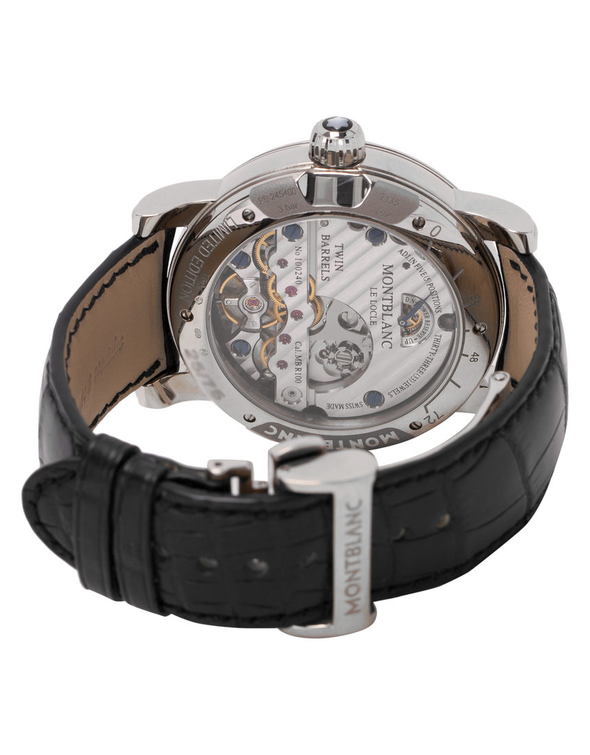 Montblanc Nicolas Rieussec 102333 - 43 mm Leather