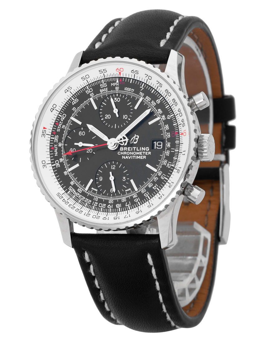 Breitling Navitimer Chronograph 41 A13324121B1X1 - 41 mm Leather side