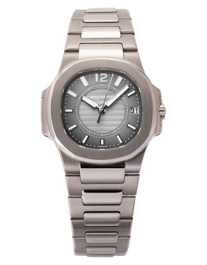 Patek Philippe Nautilus 7011/1G - 32 mm White Gold back