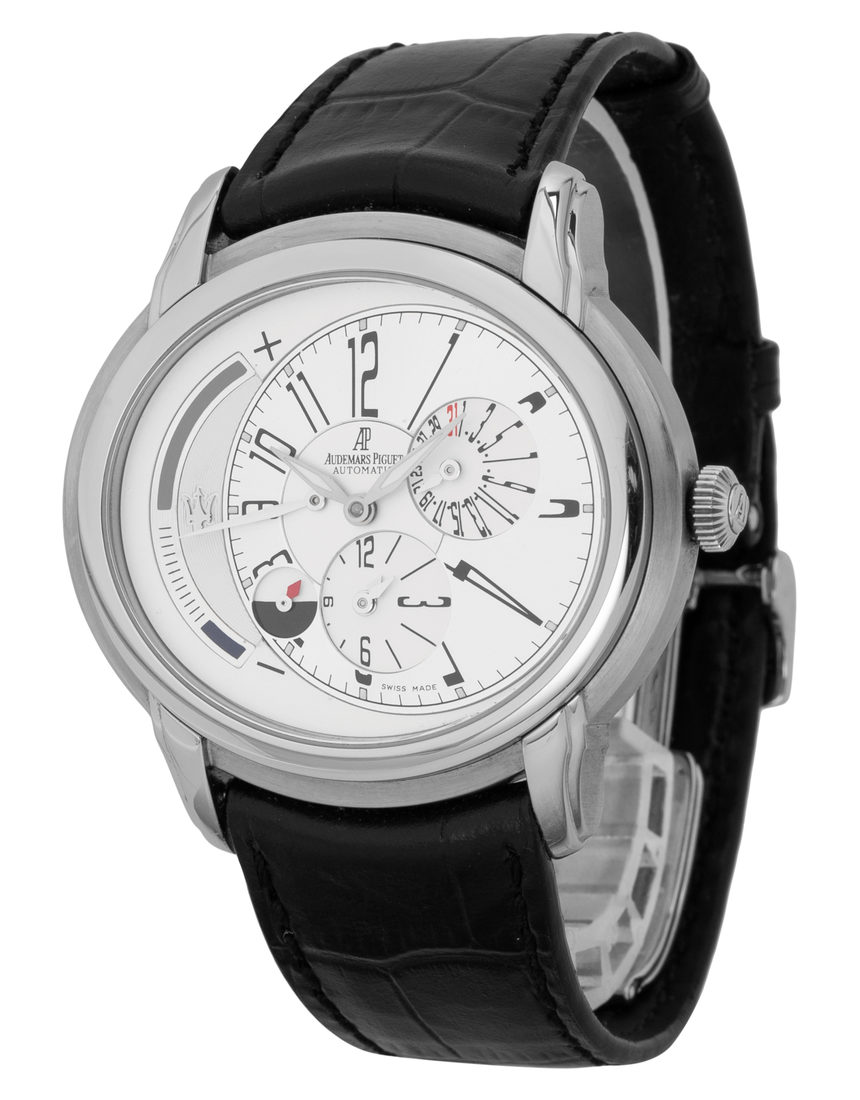 Audemars Piguet Millenary Maserati 26150ST.OO.D084CU.01 - 47 mm Leather side